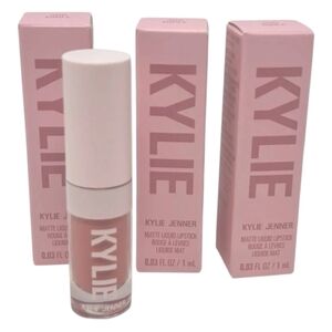 NIB Kylie Jenner Matte Liquid Lipstick 300 Koko K Pale Nude Pink 1mL Travel Size